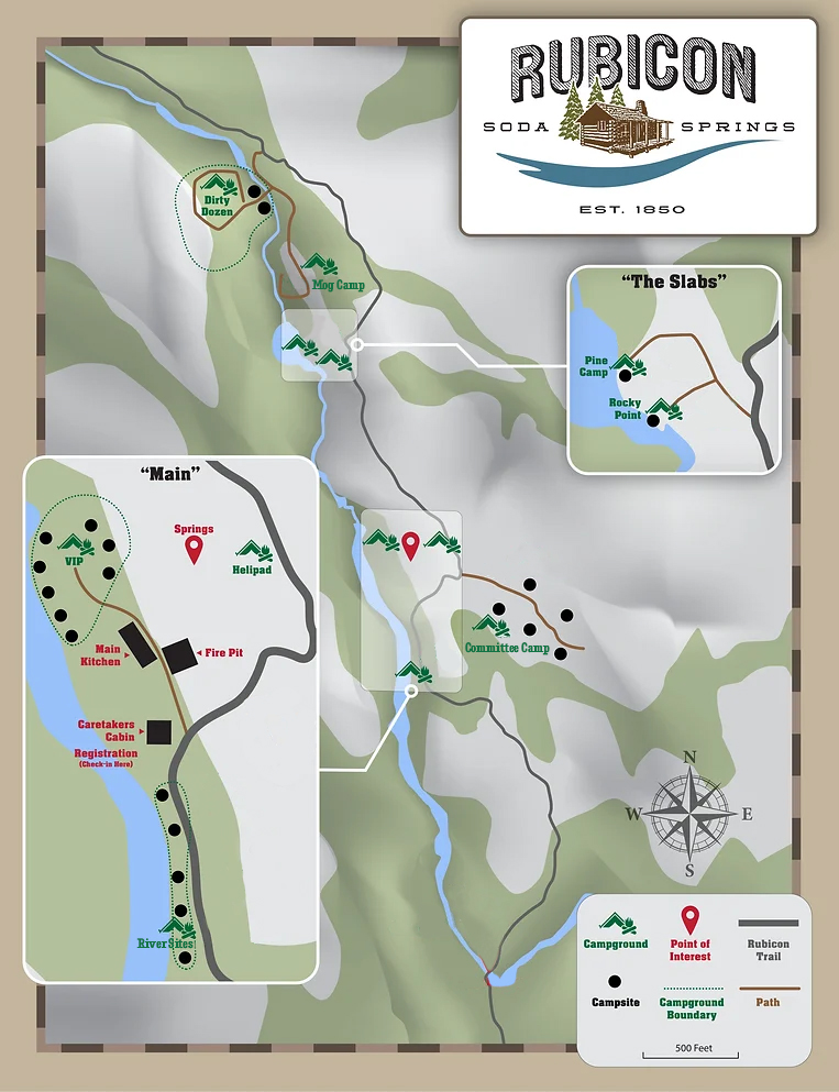 Map of Camp